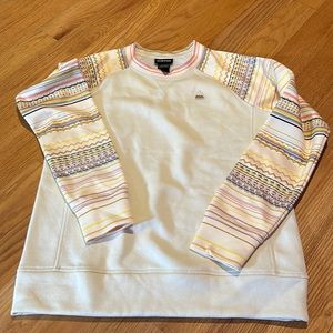 M Burton crew neck sweater